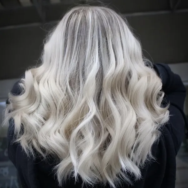 ice blonde hair color